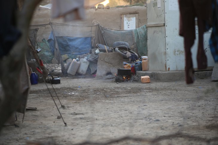 Obóz dla wysiedlonych z powodu wojny, Jemen. Fot. akram.alrasny/Adobe Stock